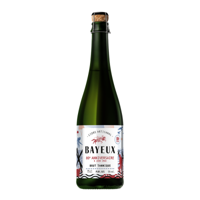 Cidre artisanal Brut Bayeux Édition Spéciale 80 ans du Débarquement